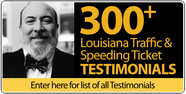 300+ testimonials for Paul Massa, First Jefferson Parish Louisiana Traffic and Speeding Ticket lawyer graphic